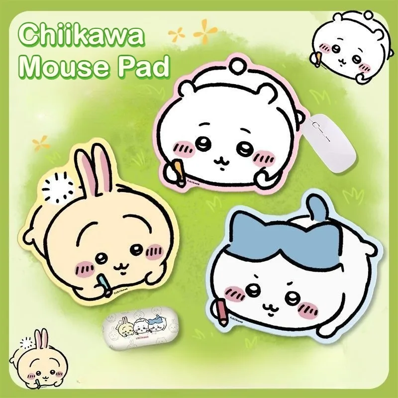 

Chiikawa Mouse Pad Usagi Cartoon Cute Thick Anti Slip Student Dormitory Office Work Mouse Desktop Pad Table Mat Home Use Gift