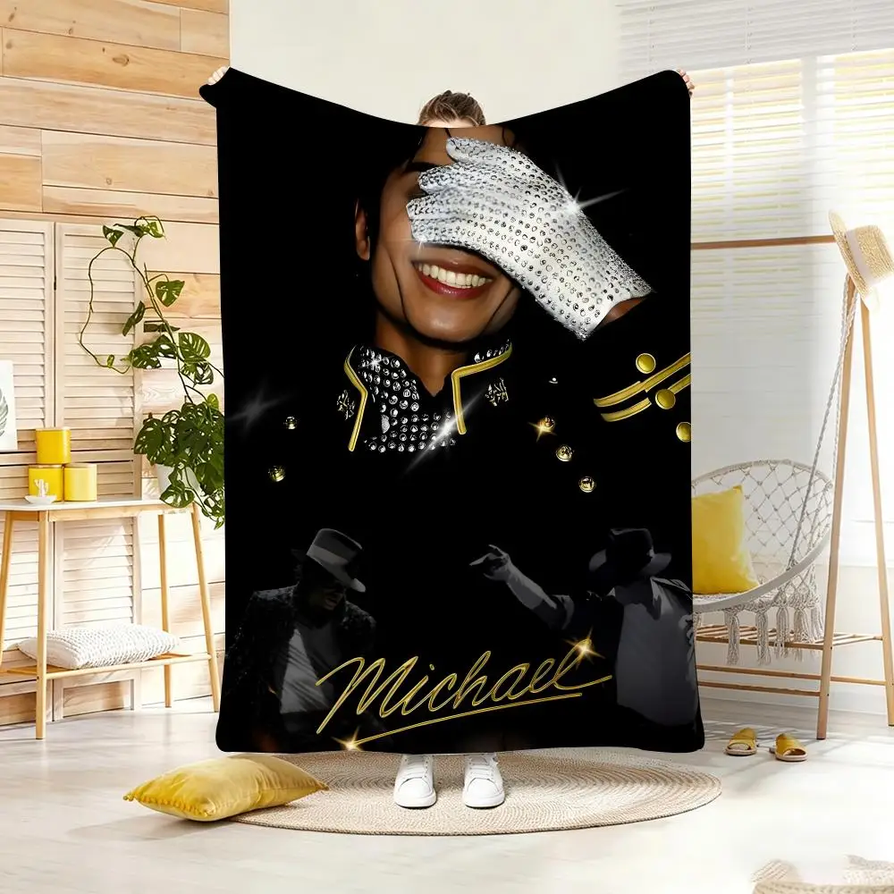 KPop M-Michael Jackson leichte 240g Flanelldecke, weich, hautfreundlich für die Sommerkühlung – Detail 16