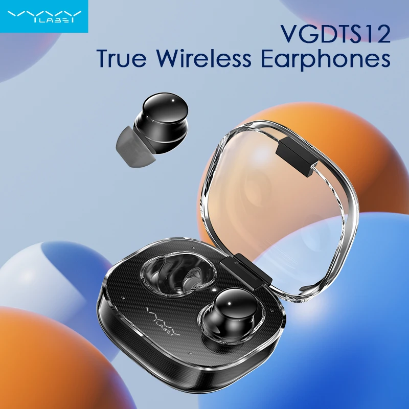 

Vyvylabs ENC TWS Wireless Earphones Bluetooth 5.3 Earbuds Low Latency HIFI Headphones Earbuds HD Call Headsets