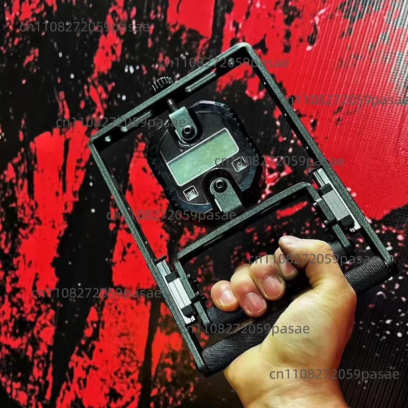 Spring-loaded Hand Grip Strengthener, Digital Hand Grip Dynamometer, Finger Muscle Training /Strength Data Testing