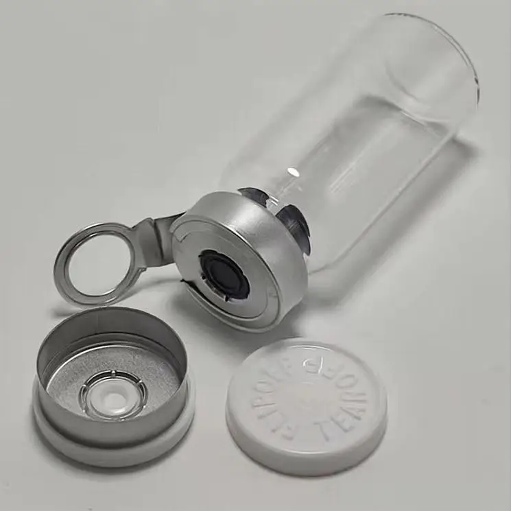 

10ml Glass Bottle,Sterile Transparent Vial,Seals Empty Vials, Lab Sample Vial, Empty Vials with Self Healing Injection Port