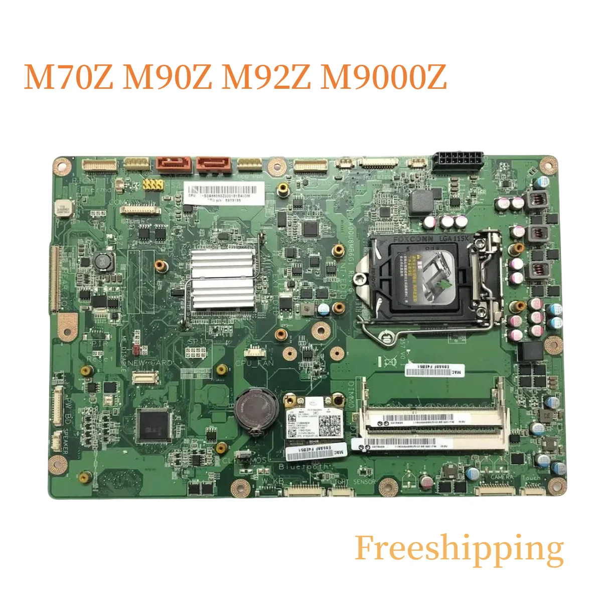 

89Y9195 For Lenovo M70Z M90Z M92Z M9000Z AIO Motherboard IQ57 DA0QU8MB6G1 Mainboard 100% Tested Fully Work