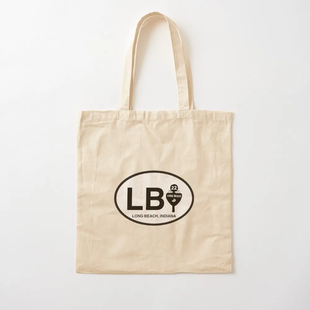 

LONG BEACH INDIANA STOP 22 Tote Bag Cloth bag Gift bag hand Canvas Tote