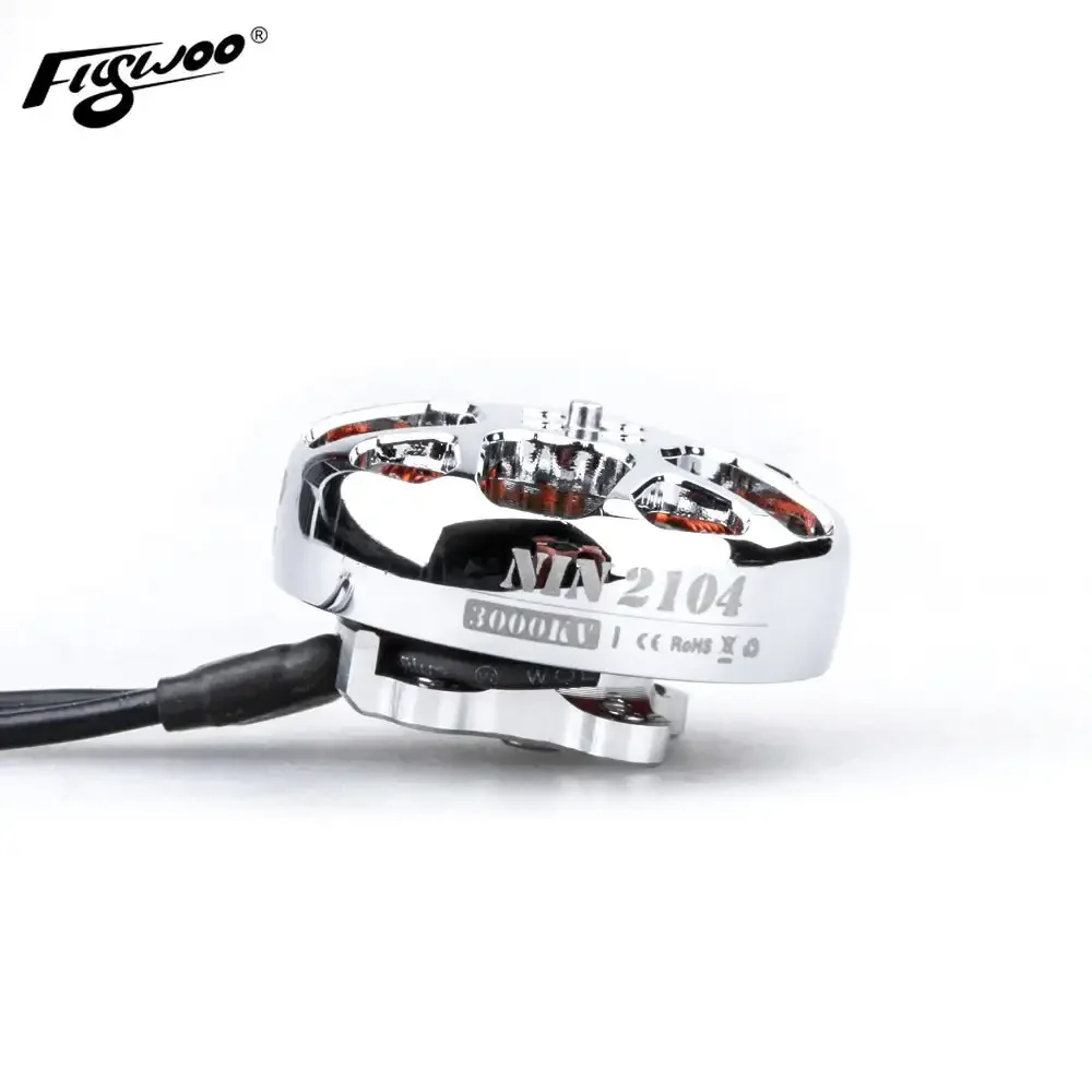 FLYWOO NIN 21041800/3000KV & 2303.5 1750/3000KV محرك Fpv خفيف للغاية لطائرة Whoop وTothpick بدون طيار طائرة بدون طيار fpv لتقوم بها بنفسك أجزاء