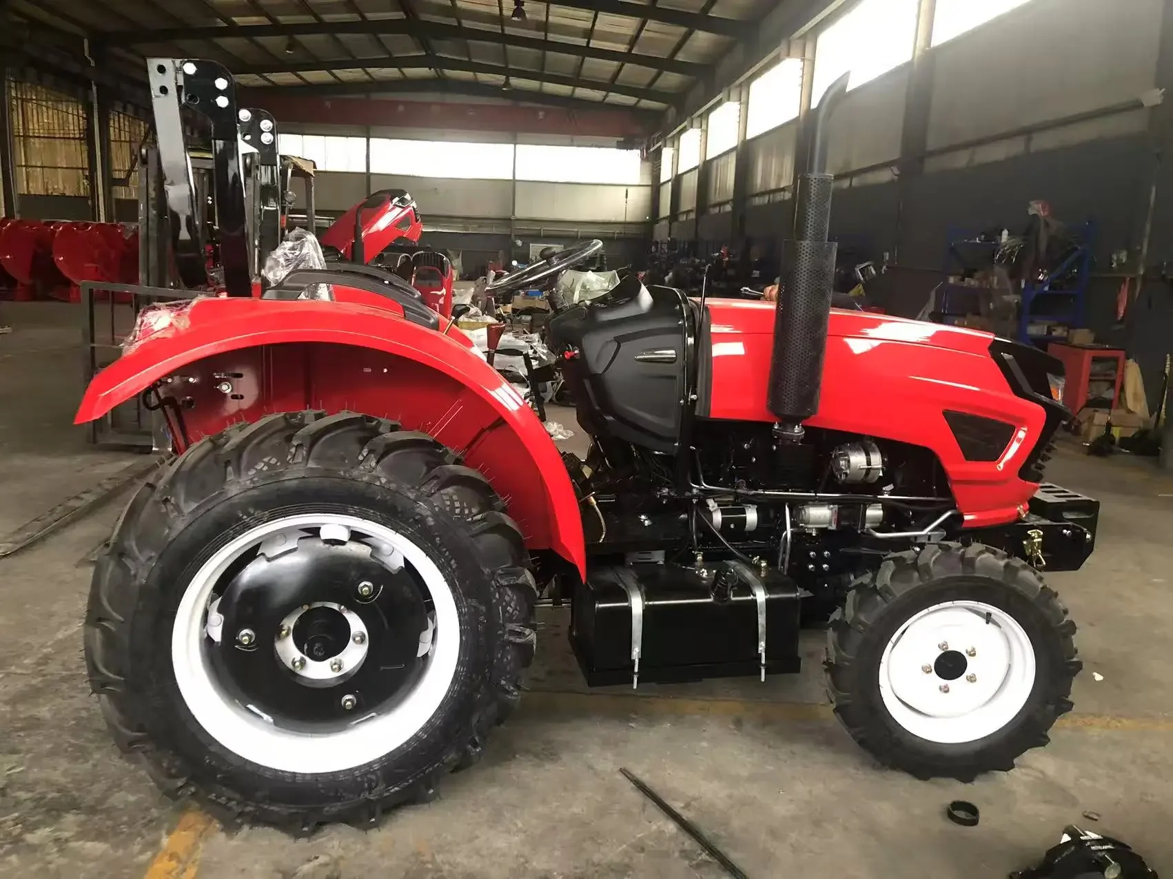 Best-selling, Versatile, and Compact 50–100 HP Tractor Compatible with A Wide Range of Attachments.
