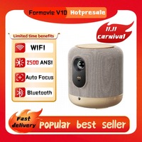 Fengmi Formovie V10 2500 ANSI Lumens 4K Full HD Portable Smart Cinema Camping Beamer Laser Projector For Home Smart Theater
