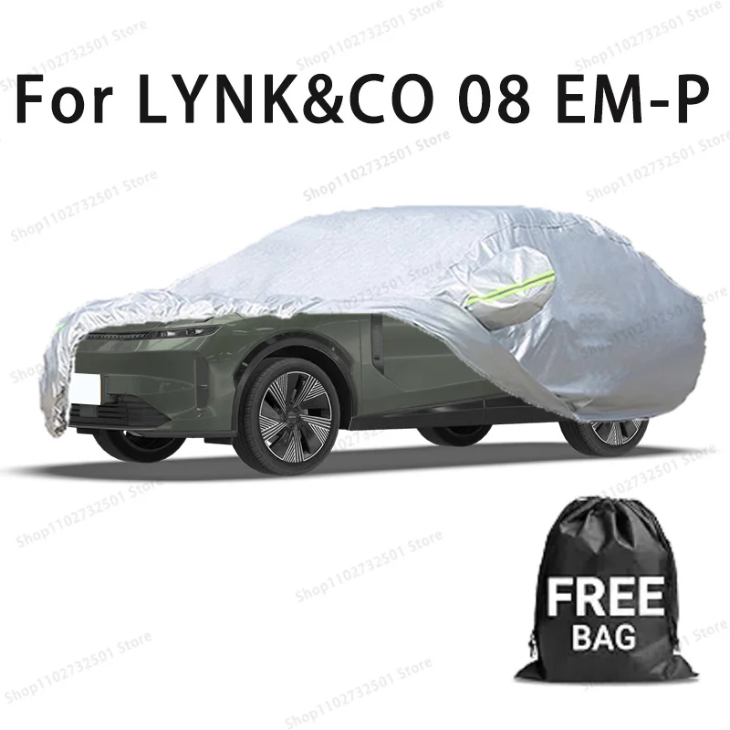 

Car cover For LYNK&CO 08 EM-P Full cover Waterproof sun protection cover Scratch resistant cars accessories