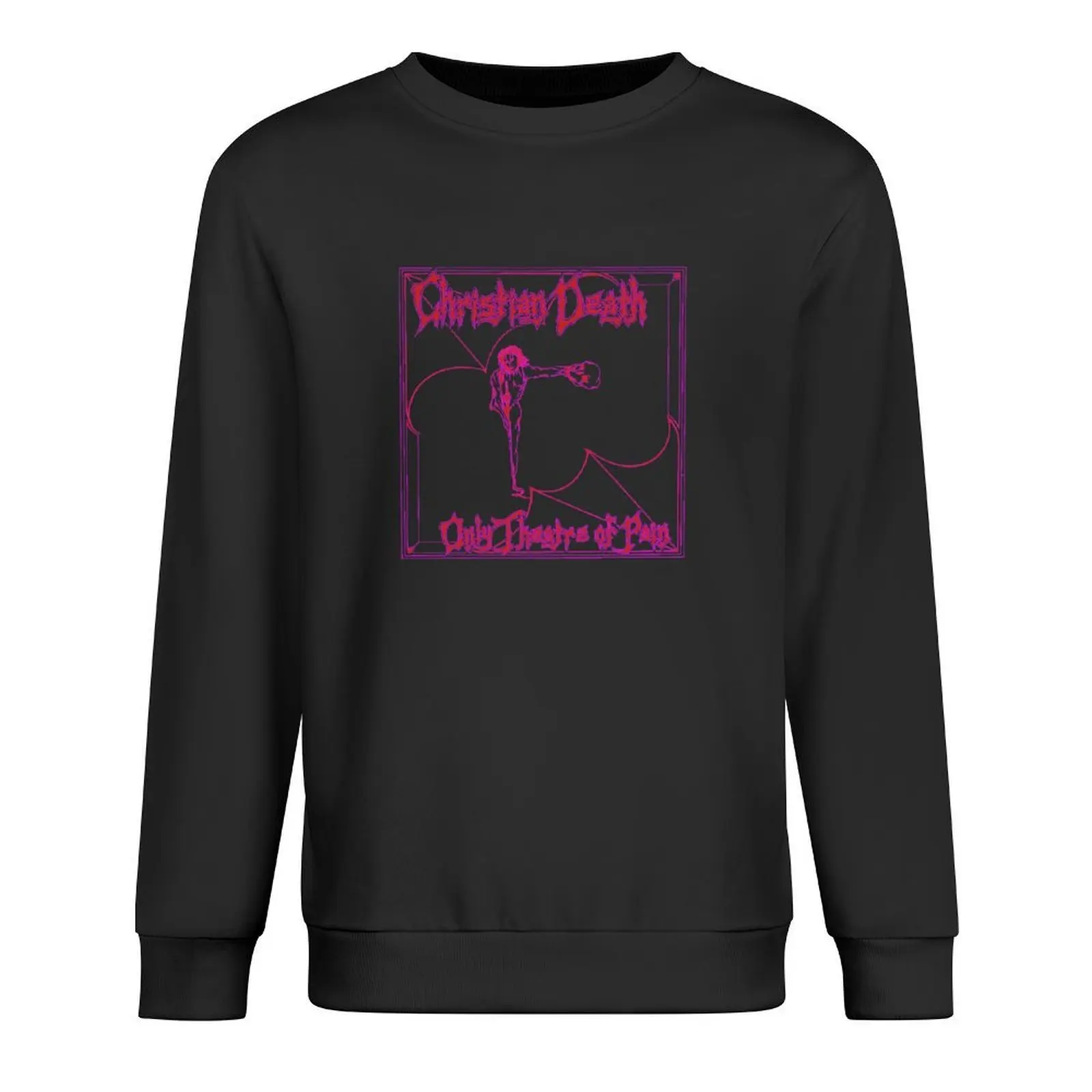 

Christian Death Classic Purple Pullover mens clothes autumn clothes men's sweat-shirt set male clothes new sweatshirts