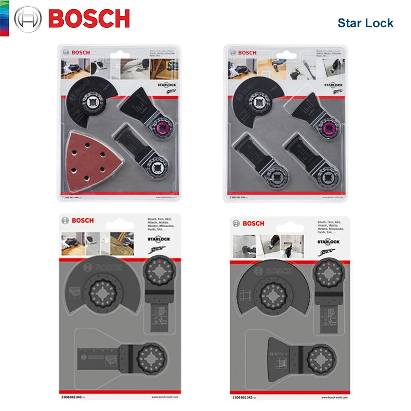 

Bosch Starlock Oscillating Saw Blade Oscillating Multi Tool Blades Accessories Set for Bosch Gop Series Renovator Power Tool