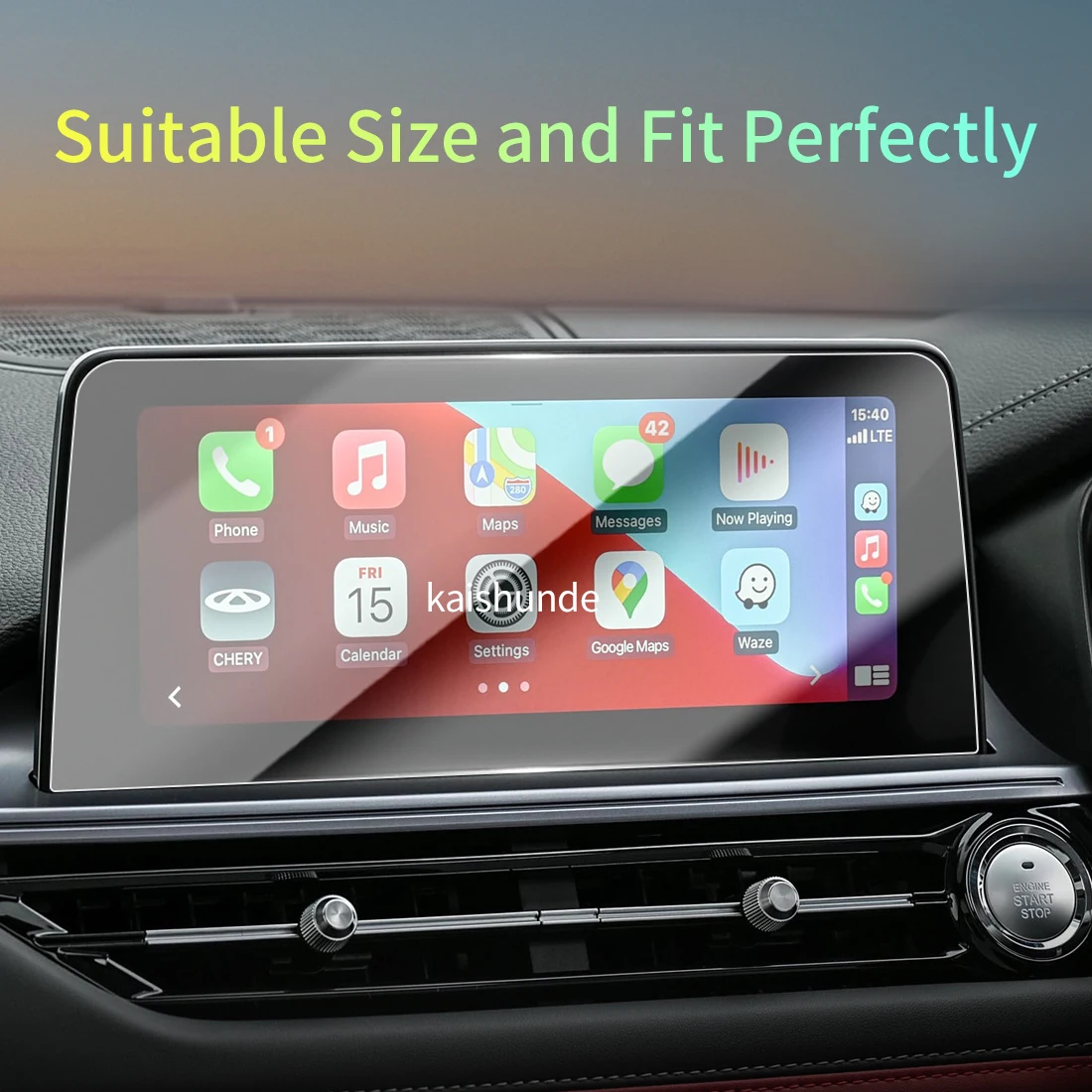 Car Stickers Meters Protector For 26 Chery TIGGO5X Tempered Glass Protective Film Display Navigation Vehicle