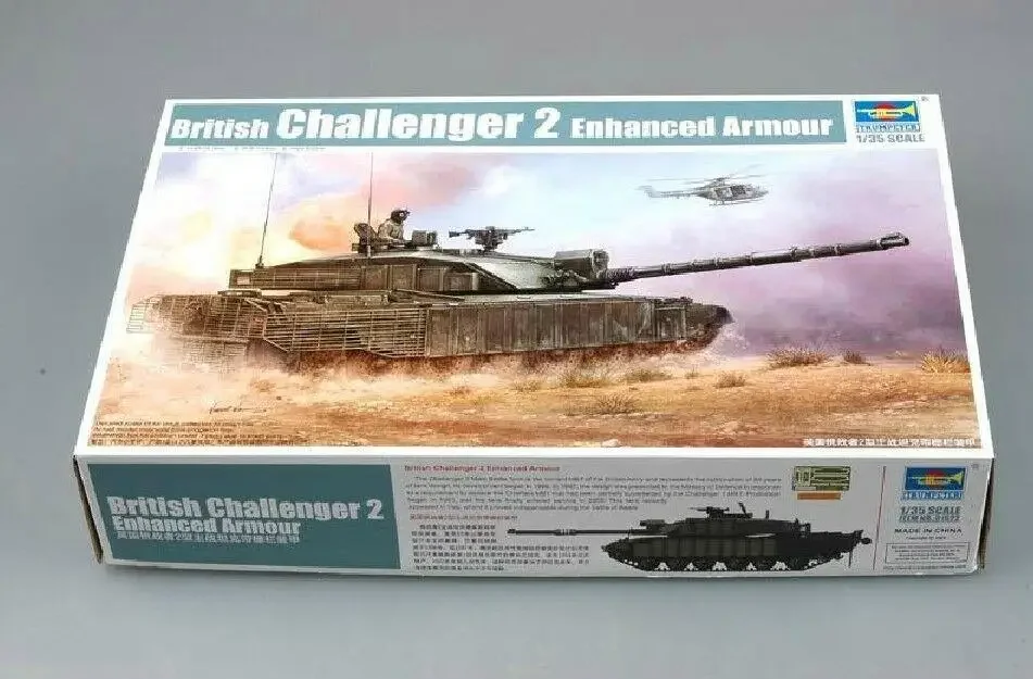 Trumpeter model 01522 1/35 British Challenger 2 Enhanced Armour plastic model kit