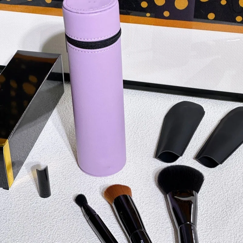 Kit de brochas de maquillaje para base, colorete, contorno, sombra de ojos, juego de brochas de lujo, regalo perfecto para amantes de los cosméticos, cumpleaños