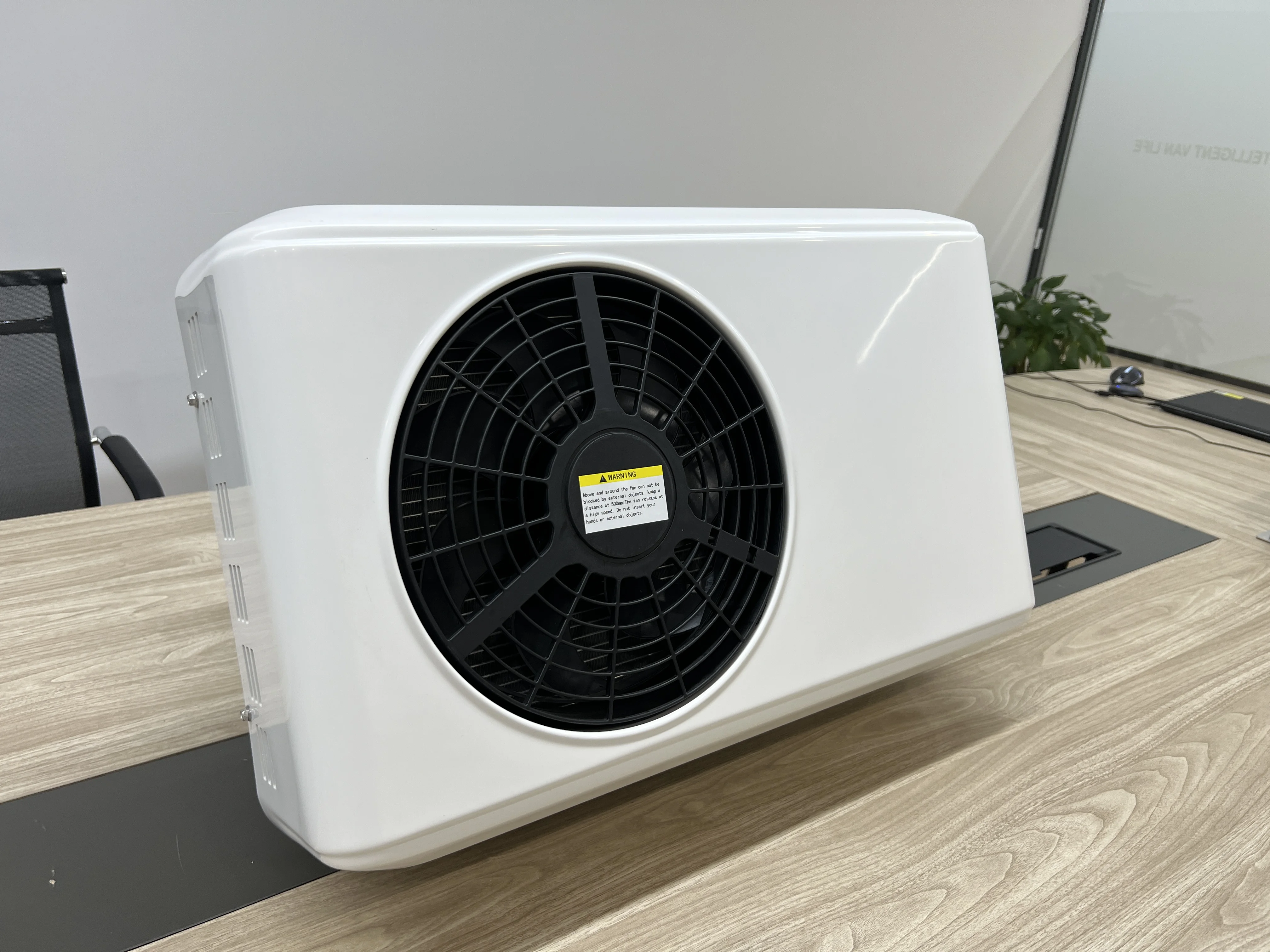 12 فولت RV شاحنة سبليت نظام تكييف الهواء الكهربائية 24 فولت التيار المتناوب سقف شنت وحدة سيارة حافلة البحرية وقوف السيارات برودة #2