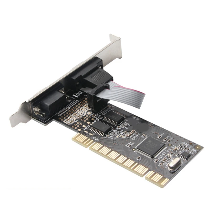 PCIE 2 Port Serial Expansion Card Pci Express To Industrial RS232 Serial Port Adapter 9Pin For Desktop Pc