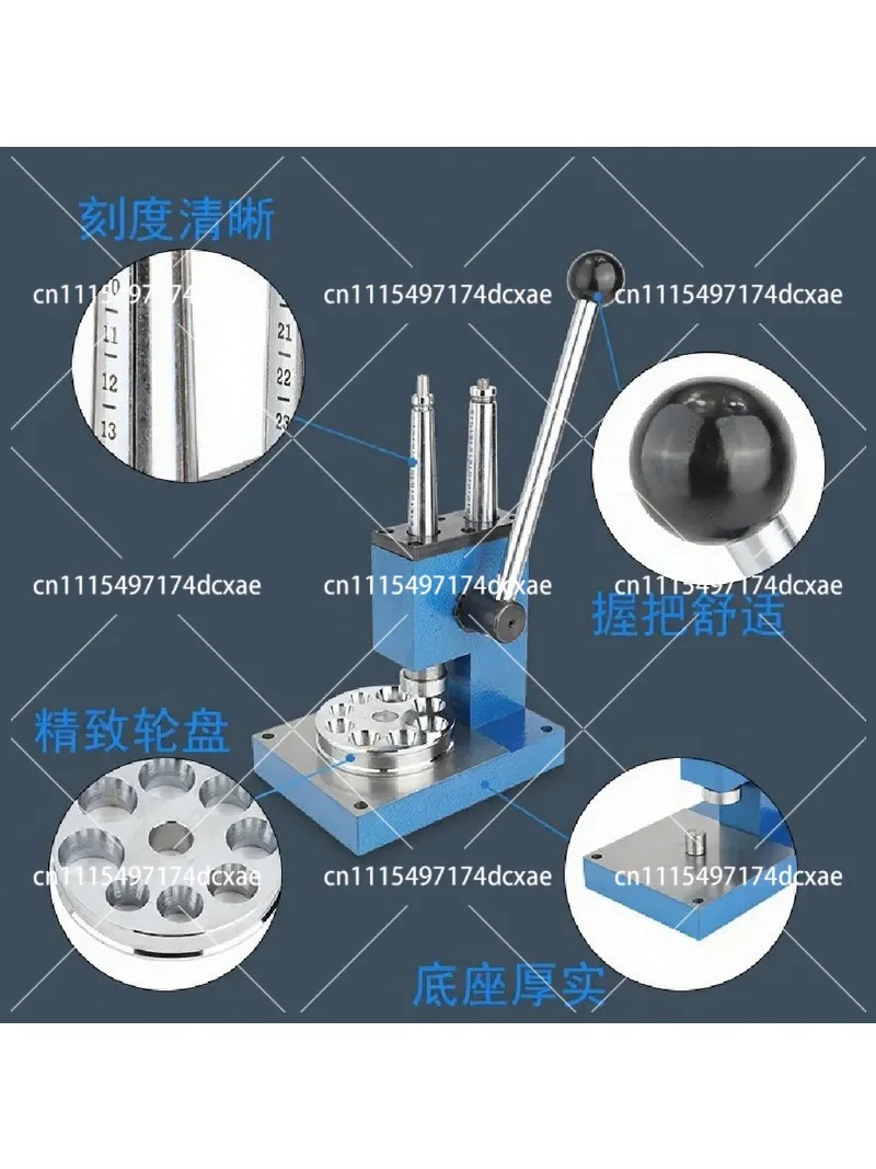 Jewelry Ring Stretcher Reducer Tool Dual Tube Sizer for Ring Sizing Repair Making