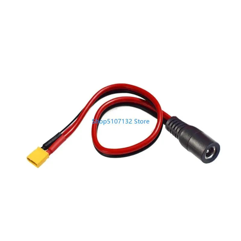 87HD Premium XT30 Male To DC5.5X2.1Mm Female Power Cable For FPV Goggles And RCs Devices