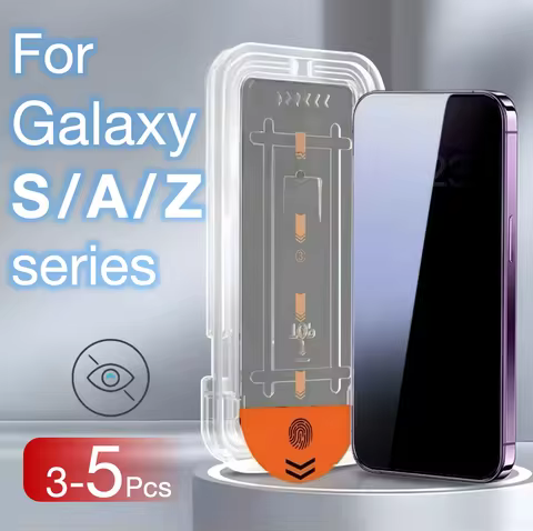 3-5Pcs Anti-Spy For Samsung Galaxy S25 Edge S24 Ultra S23 S22 S21 Plus A55 A35 A15 A16 5G Screen Protector Tempered Glass