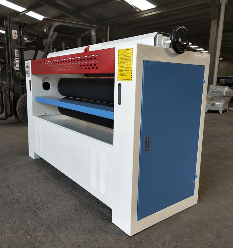 600mm 1350mm Woodworking Wood Board Roller Plywood Veneer Adhesive Glue Gluing Spreader Adhesive Spreading Applicator Machine