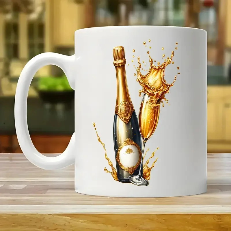 Hot-selling element mugs, office cups, coffee cups, white cups can be printed with LOGO, DIY,