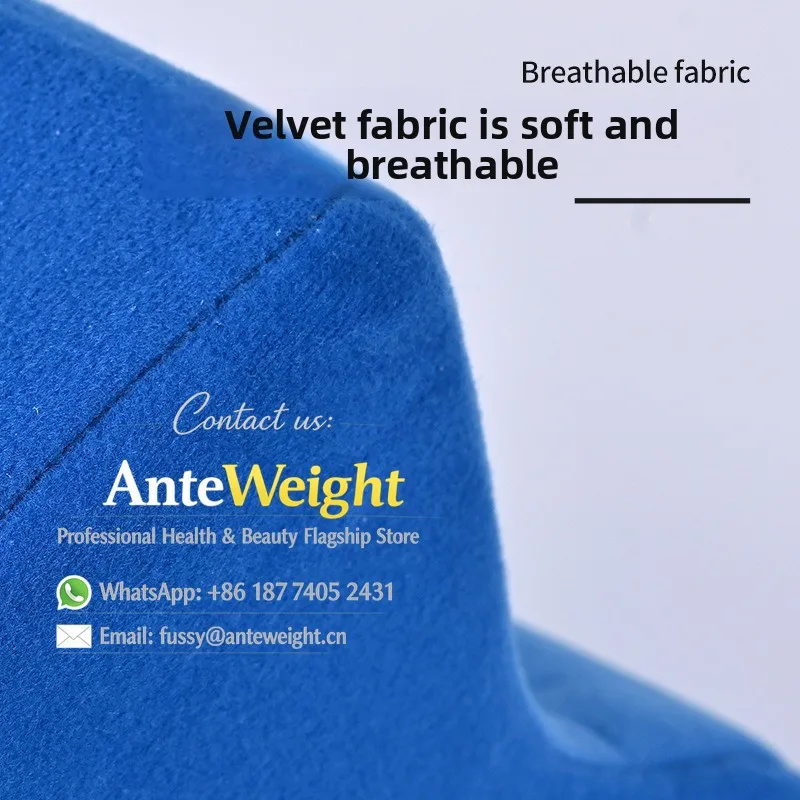T-Shaped Wedge Positioning Pillow for Hip Surgery, Leg Abduction & Pressure Relief Support | Orthopedic Recovery Cushion