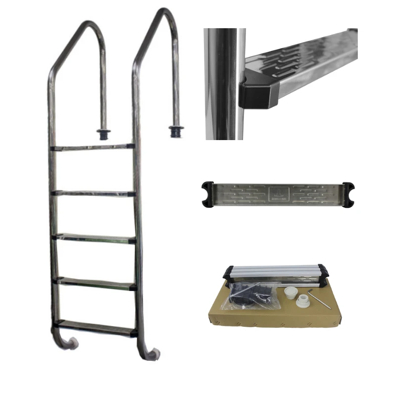 

Underwater Ladder Stairs Swimming Pool Escalator Reinforced Swimming Pool Ladder 5 Step