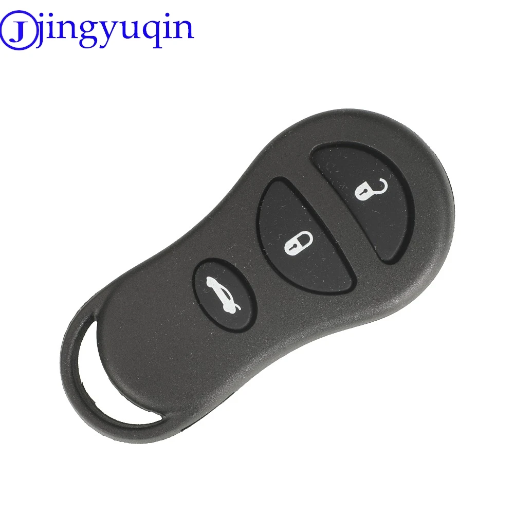 jingyuqin 3/4 BNT Car Keyless Entry Remote Key Shell Fob Case For Chrysler Voyager Cruiser For Dodge Ram Dakota Jeep Cherokee