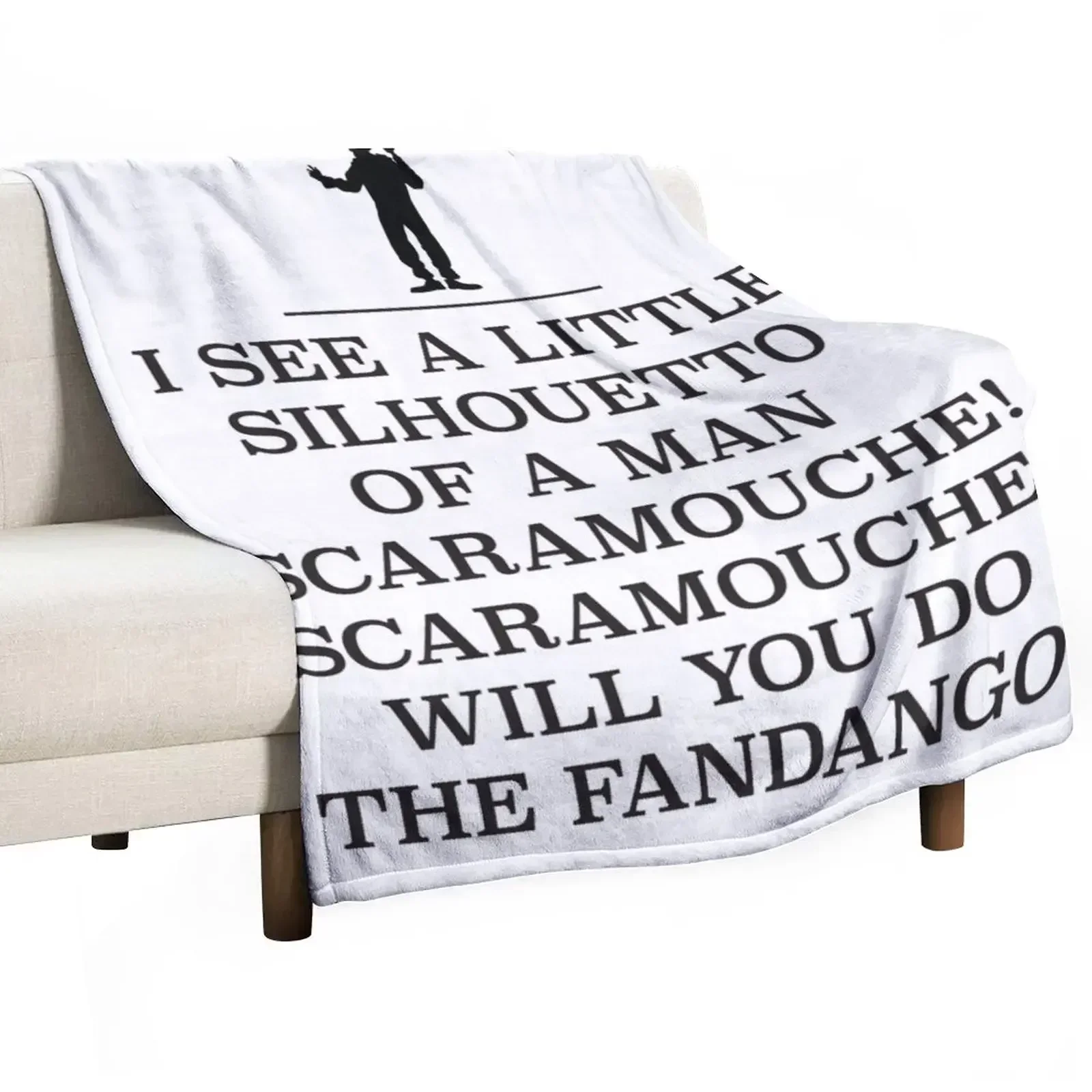 Will you do the fandango? Throw Blanket christmas gifts Sofa Quilt christmas decoration wednesday Blankets