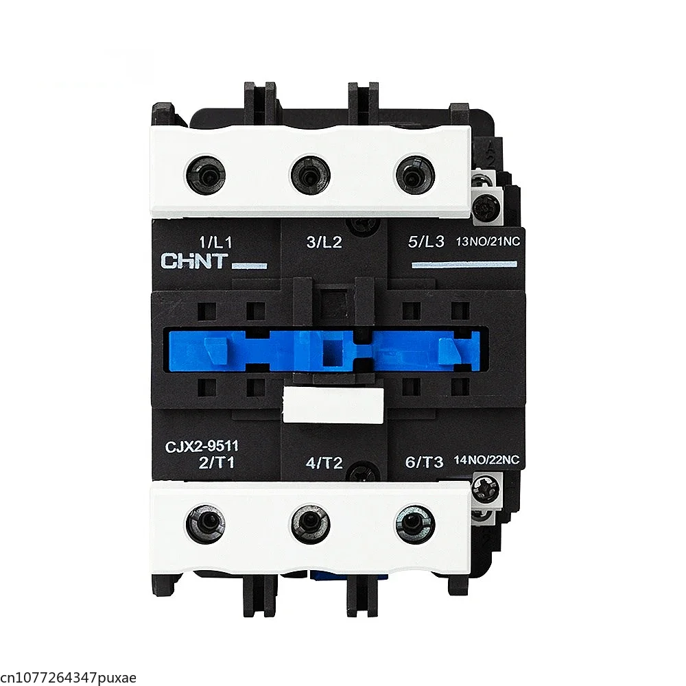 

Original CHINT CJX2-9511 CJX2 LC1 Series 95A Contactor Magnetic AC Contactor AC380V 220V
