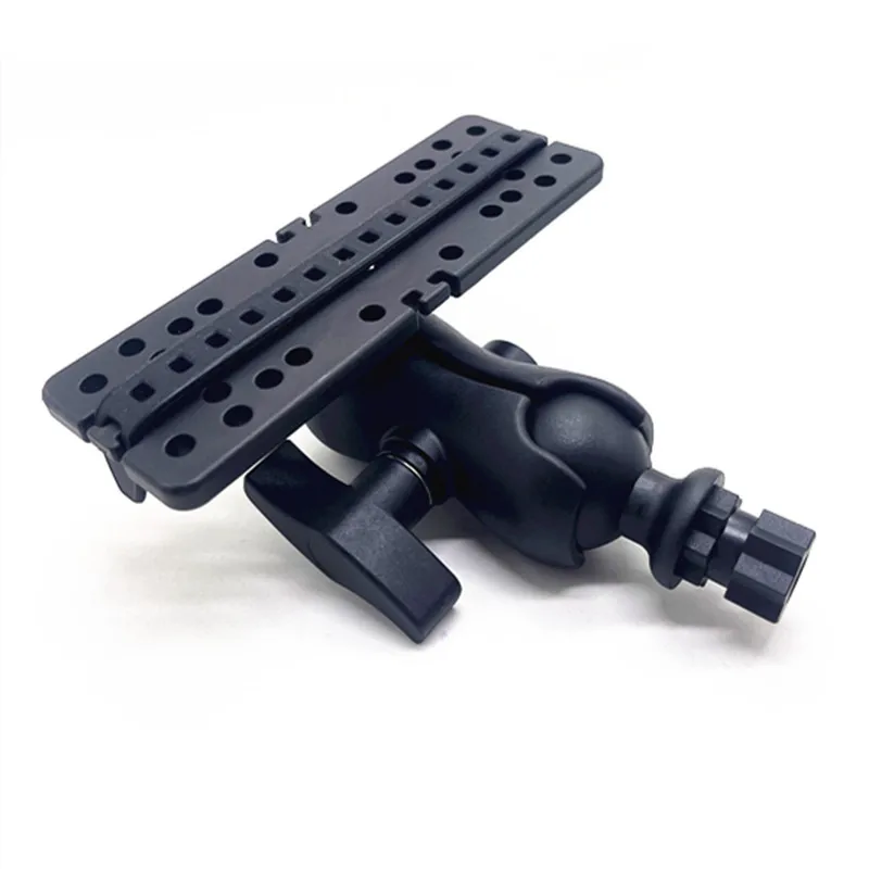 Ball Mount with Fish Finder and Universal Mounting Plate Kayak Accessories,Inner Hexagon Base