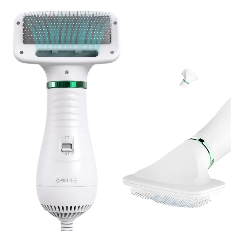 

Luxury 2-in-1 Eco-Friendly Silicone Pet Hair Dryer Air Blowing Drying Supplies for Dogs and Cats for Bathroom Use