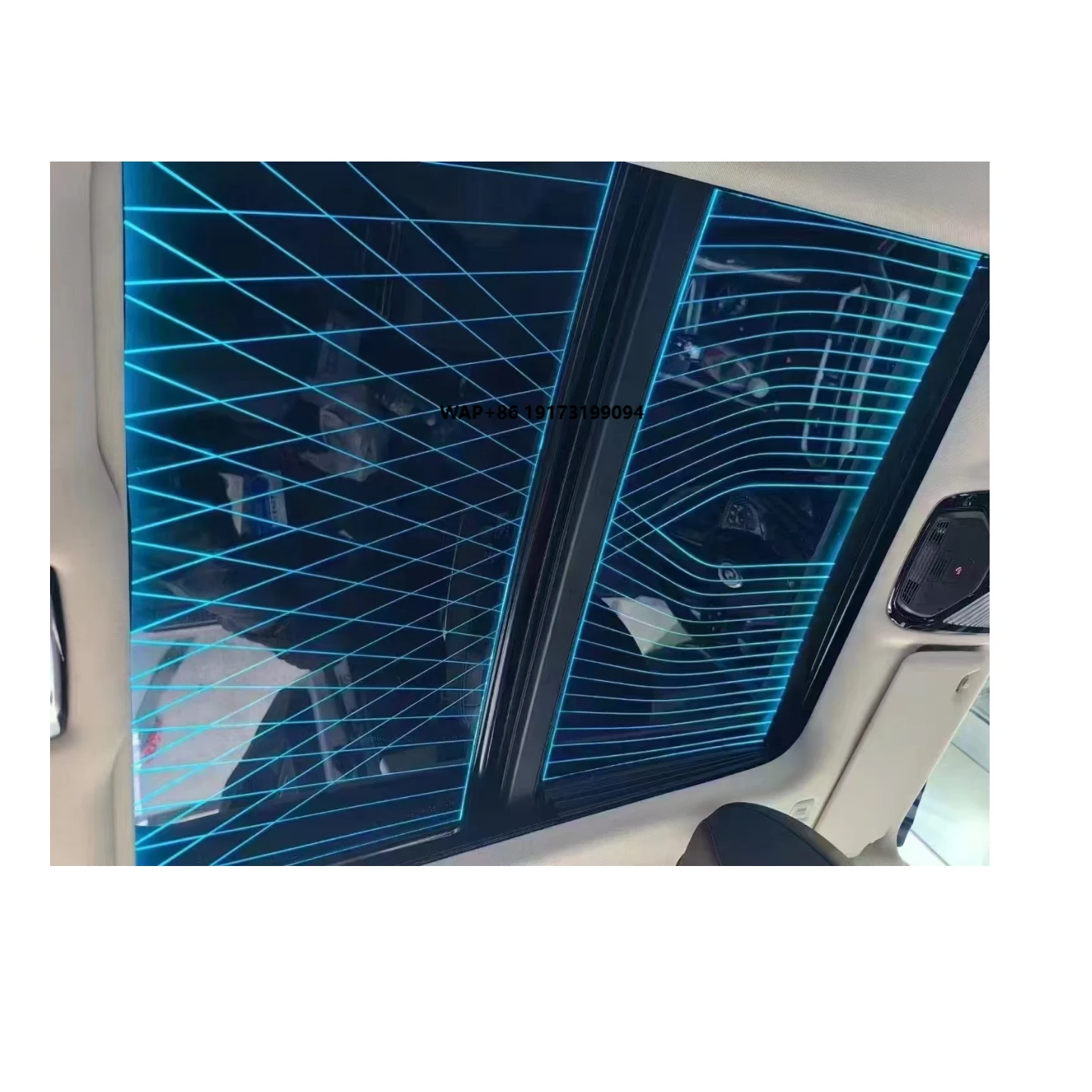 Suitable for  X5 G05 Car Sunroof Starry Sky Film Symphony Ambient Lighting Car Vehicle Accessories Window Tint