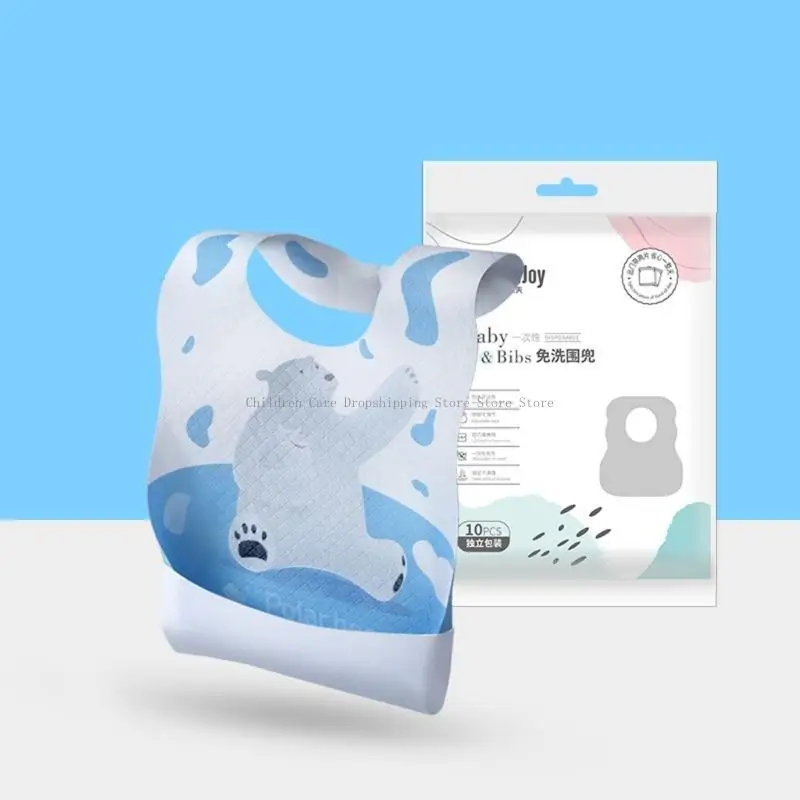 10pcs baby burp panos enfermagem babador para crianças recém-nascidas 0 a 6 anos babando a avental alimentação