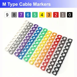 100/150pcs Wire Numbering Marker, Colorful Digital Number Tag Label Cable Marker For 2-8mm Wire Network Cable Cat5