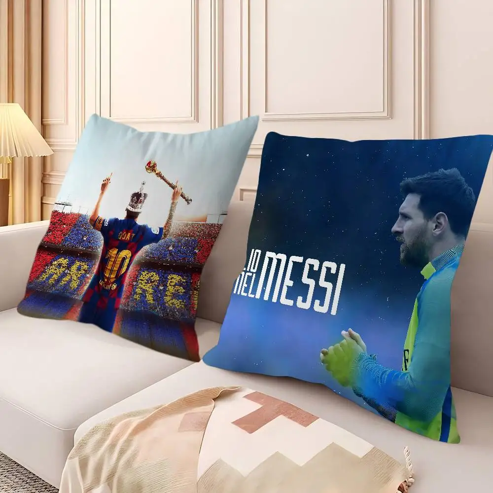 

Футбольная звезда L-Lionel M-Messi офисная подушка наволочка автомобильная подушка 45X45 см поясничная наволочка наволочка для дивана