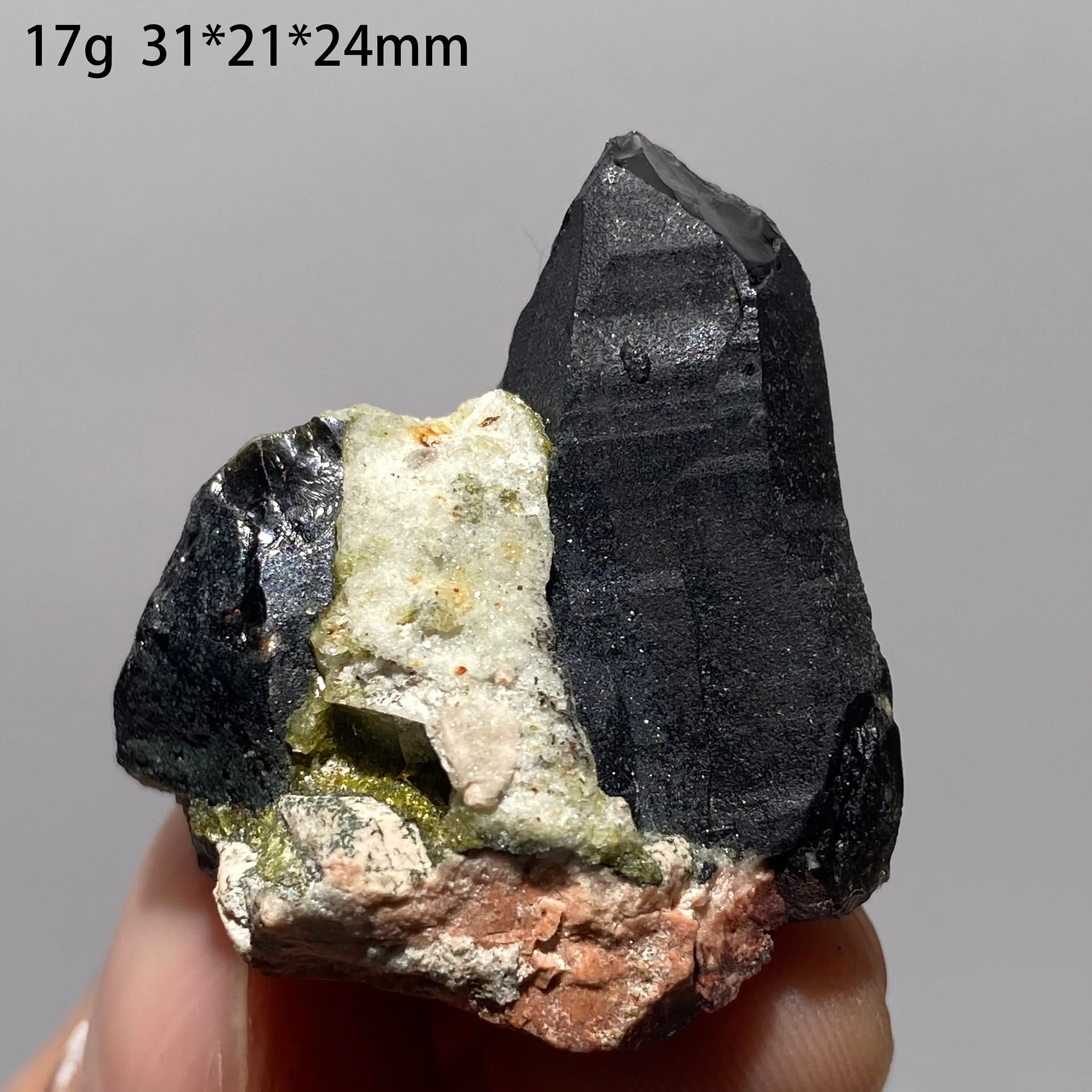 Natural Black Crystal Cluster Mineral Stone Specimen Energy Healing Meditation Home Decoration Gift