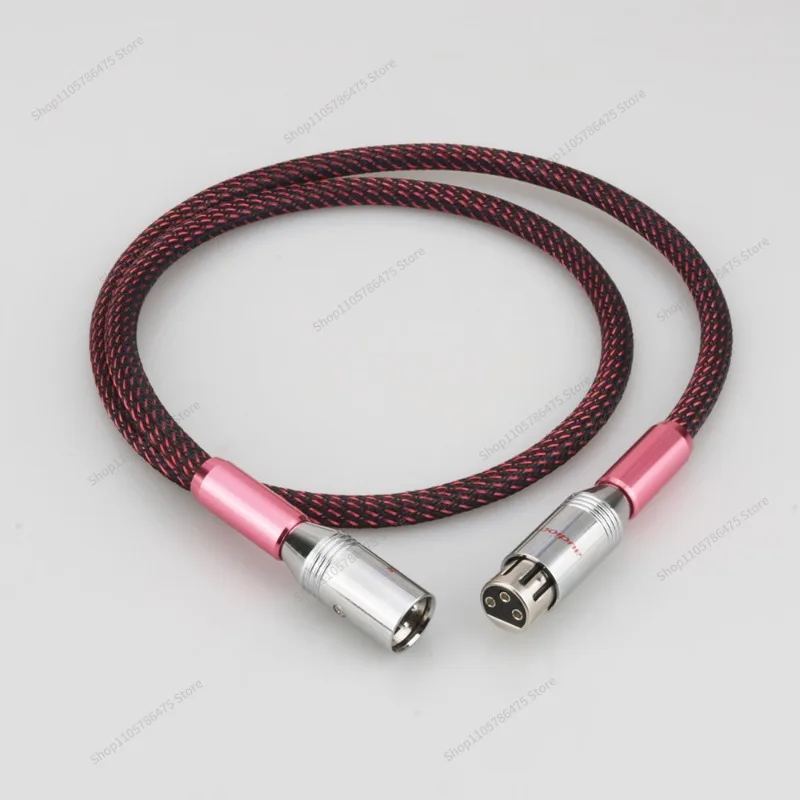 For Fever AES/EBU Digital Audio Cable Silver-plated XLR Male To Female Balanced Cable Signal