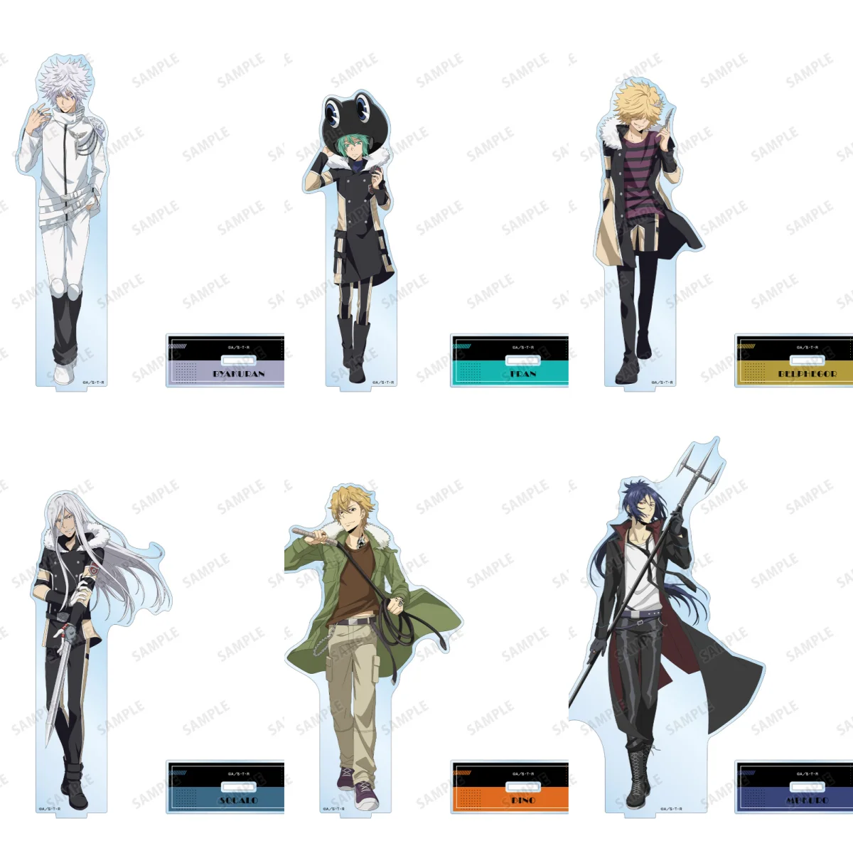 15CM Anime HITMAN REBORN Acrylic Stand Model Cosplay Characters Ornament Accessories Goods Collection Gifts