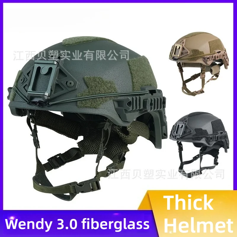 

New fiberglass reinforced plastic thick helmet sturdy and durable retro riding helmet suitable for outdoor racing training