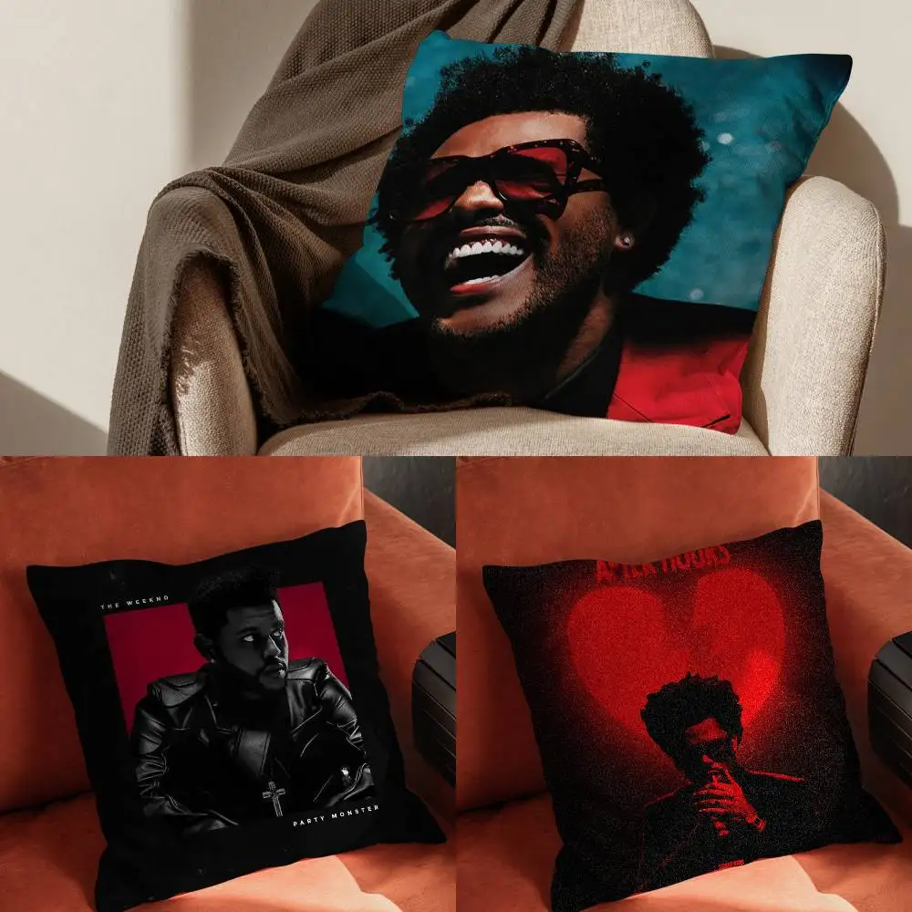 

The Weeknd Pillow Case For Car Pillows 60x60 Cushions Luxury Double Sided Cover Home And Decoration Sofa 30x30