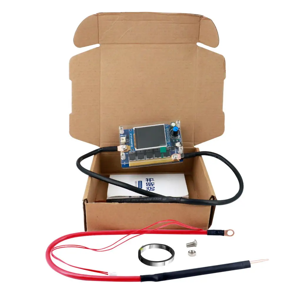 Portable Spot Welder DIY Kit - 18650 Battery Nickel Strip Welding with Color LCD Screen & Dual-Pulse Precision Control Board view 6