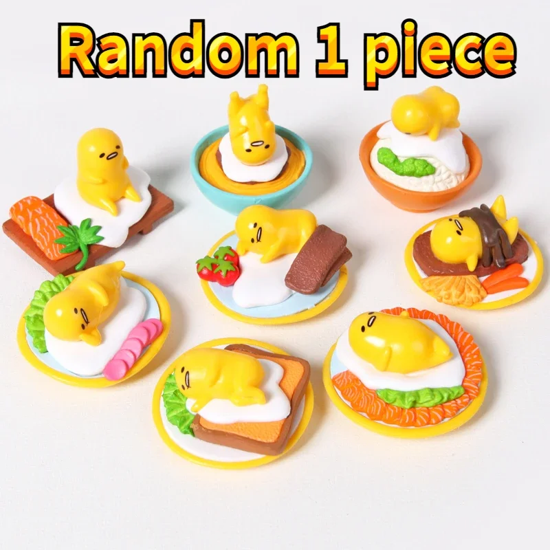Gudetama Yolk King Mini Gashapon Figure image