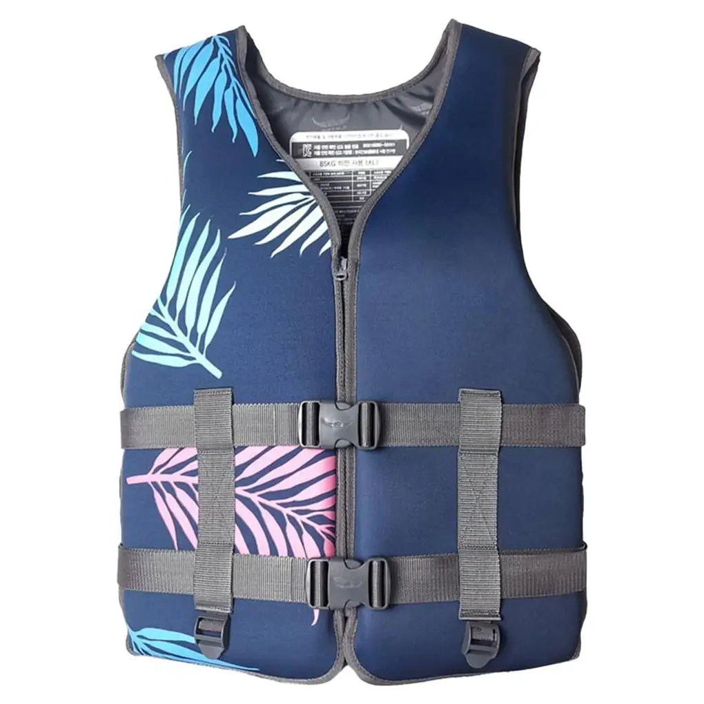 Lifejacket Neoprene Man Fishing Vest Children Anti-Collision Safety Clothes Boating Swimming Surfing Drifting Type5