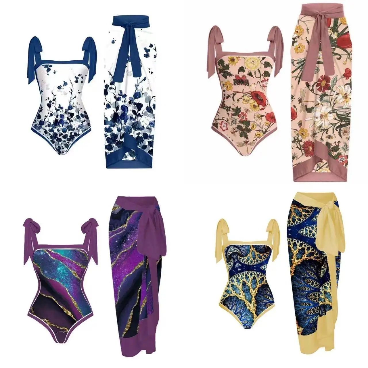 セクシーなファッションワンピースビキニワンショルダーバックレス水着エレガントでフェミニンなデザイン快適な品質の水着