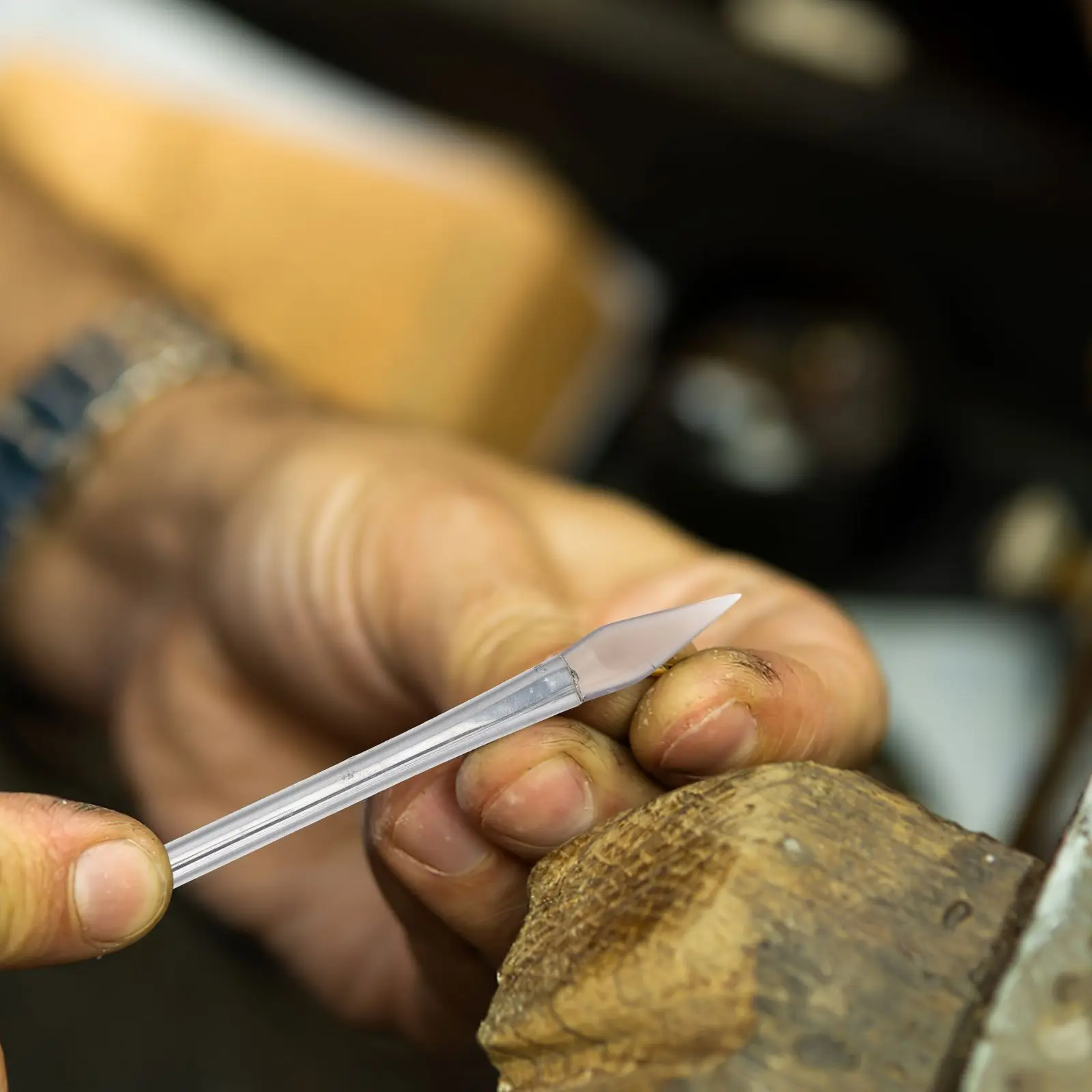 2 pçs faca de ágata jóias alisamento ferramenta de polimento h le para prata ouro ágata polimento polidor artesanato
