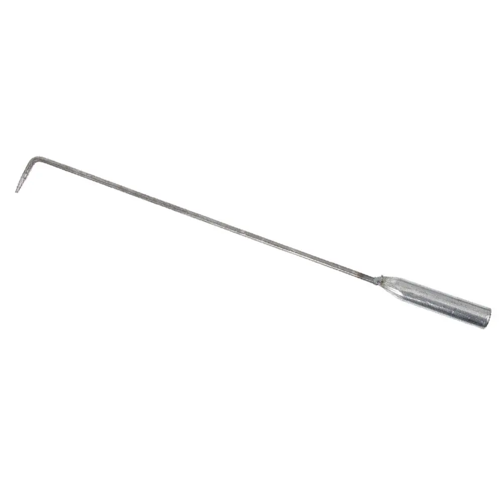 Heavy Duty Steel Fire Pits Poker Stick Long Fireplace Tongs Outdoor Wood Stove Patio Campfire Tools 53Cm Fireplace Tongs