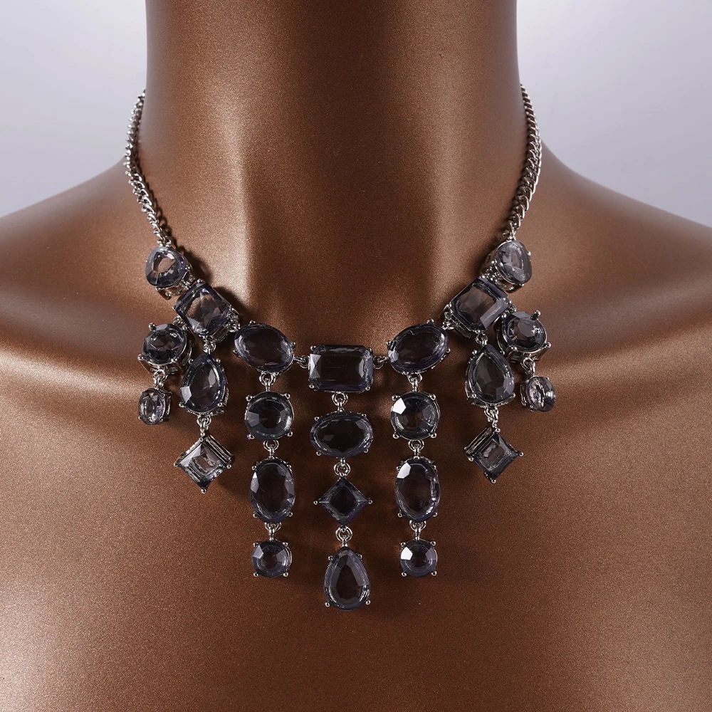 

High-end Vintage Style Multi-layer Necklace With European And American Fashion Jewelry For Banquets Birthday Party Accessories