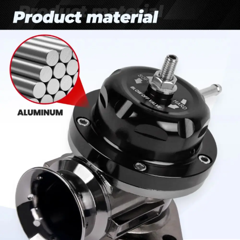 Aluminum Alloy Turbo Pressure Relief Valve RS Type Professional Exhaust Valve Universal Turbine Waste Pressure Valve