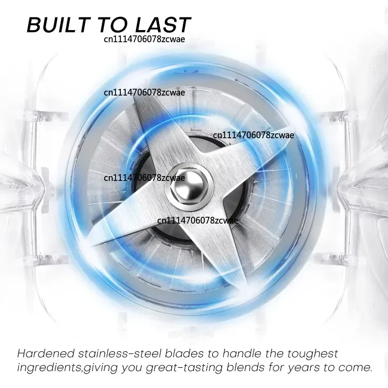 ZOCI-FOR 2L Capacity Blender Spare Compatible for Blender Replacement Part Transparent for SILVER CREST Blender Spare Jug