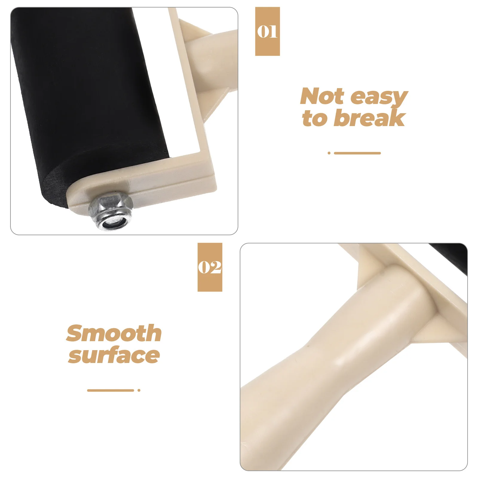 5 قطعة أداة الحرف اليدوية الأسطوانة الطباعة للطباعة السلسة ختم الغراء نشر الأسطوانة البلاستيكية Diy بها بنفسك مشروع الحرفية #2