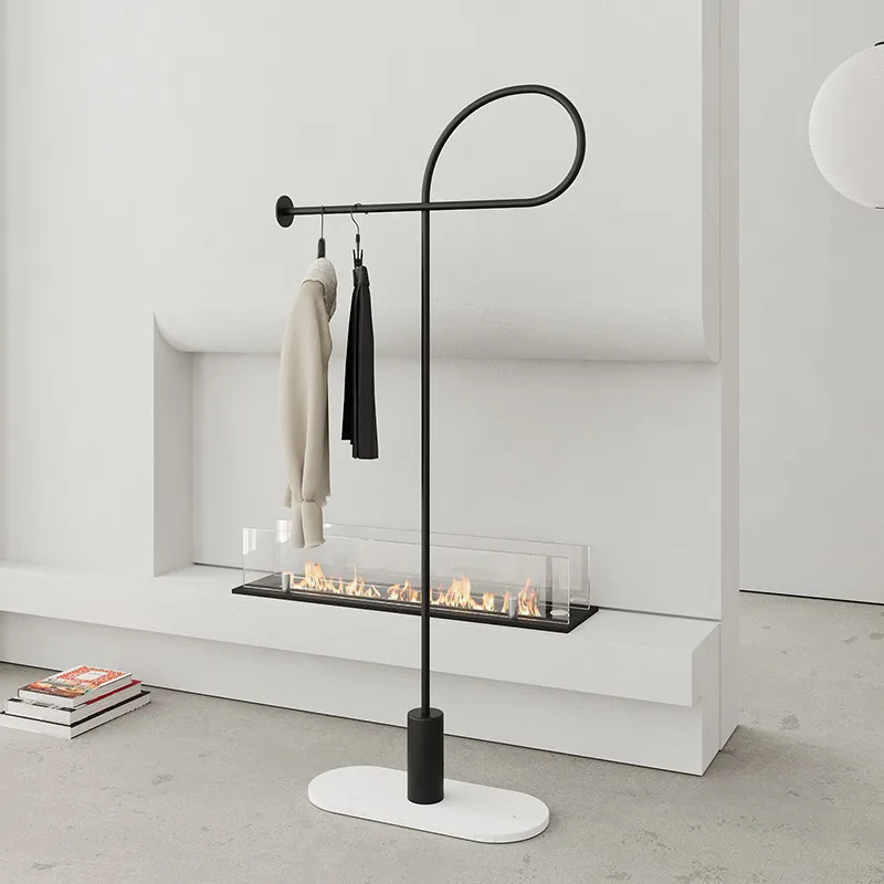 Luxury Bedroom Garment Holder Trendy Bedside Clothing Rack for Living Room Nordic Marble Coat Rack